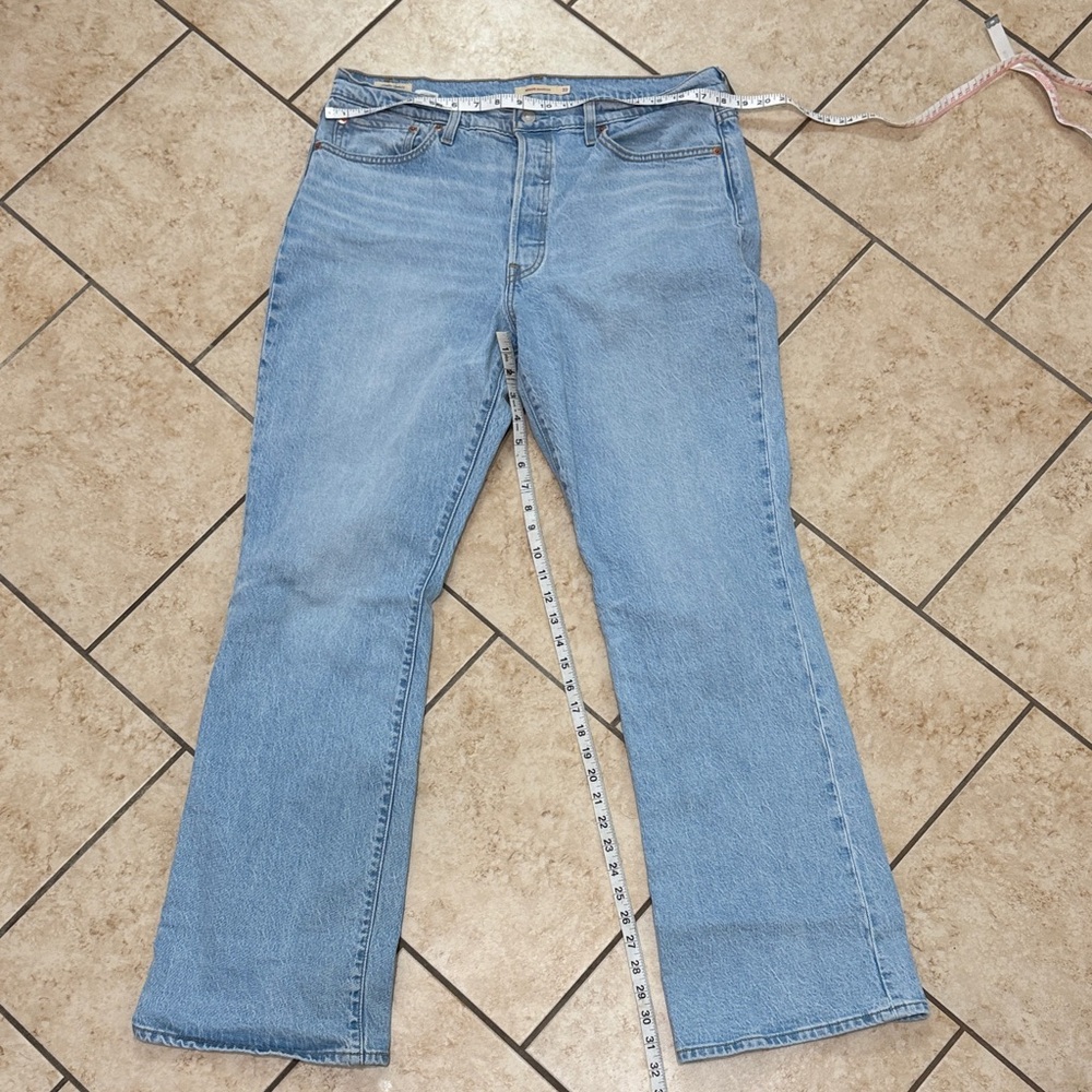Levi's Light Blue Flare Jeans